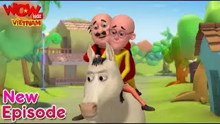 Ngựa Robot - Robot Horse | b&eacute;o v&agrave; gầy | Motu Patlu | Wow Kidz Vietnam