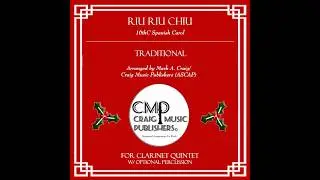 Clarinet Quintet Holiday Music - Riu Riu Chiu