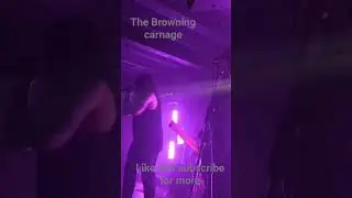 @TheBrowningOfficial Carnage (Manchester) #electronicore #metal #livemusic