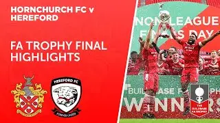 FA TROPHY CHAMPIONS 2021!!! | Fan Cam & Highlights | Hornchurch v Hereford