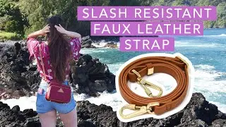 Slash Resistant Faux Leather Strap Product Spotlight | Arden Cove