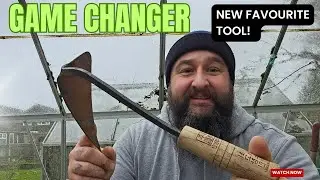 HoMi- best tool I've purchased for gardening! Game-changing Korean hand plough!