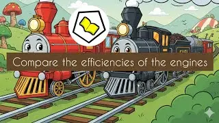 Compare the efficiencies of the engines | Carnot Engine.