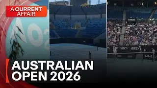 Taking the Australian Open tennis to new heights | A Current Affair