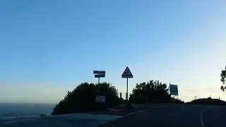 Driving around Simonstown on an early December morning in Cape Town