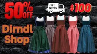 Oktoberfest Dirndl Dress 50% Off! | Amazing Deals on Traditional Bavarian Dresses