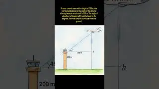 at what height is that plane flying?