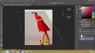how to use transform tool in photoshop cc | cs6 | Hindi video | Future Solution