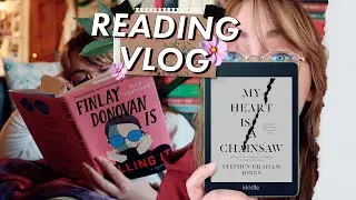 Reading a Cozy Mystery + a Spooky Slasher! | Reading Vlog