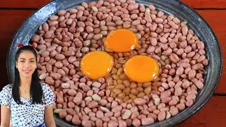 How to make Peanut cake recipe with egg