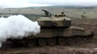 British Challenger 2 Tank