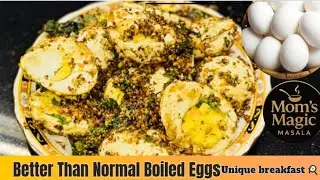 4 _ Min Roasted Egg Masala | Quick Breakfast Recipe That Hooks You! ẞBy mom's magic masala recipe