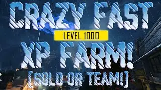 Crazy Fast Level 1000 XP Farming Glitch on Forsaken! | Cold War Zombies Glitches