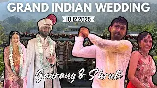 From Purdue to Forever 💍 | Gaurang and Shruti&rsquo;s Grand Indian Wedding ❤️