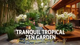 Create a Tranquil Tropical Zen Garden on Your Balcony for Ultimate Serenity