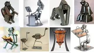 100+ Creative Scrap Industrials Into Art /Industrial Scrap That Feels Artistic #IndustrialScrapArt