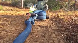 Skid Steer Diamond Sock Demo