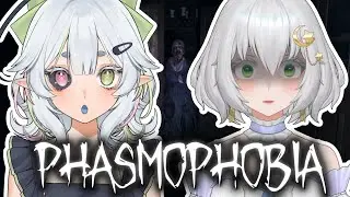 BEING BRAVE TO IMPRESS A CUTE GIRL 🎃 【PHASMOPHOBIA w/ @starbiivt】