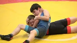 Wrestling / Ringen,  Wittwer-Gedenkturnier Dresden 2025, FR, U10, 35 kg, Kehrer-Liebmann - Salamov