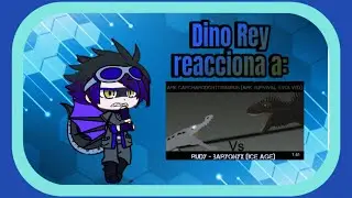Dino Rey reacciona a Rudy vs carcharodontosaurus Ark
