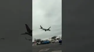 How Low Can You Go? Insane Plane Landing at JFK Airport in New York City