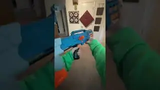￼ nerf zombie strike cyan sniper￼