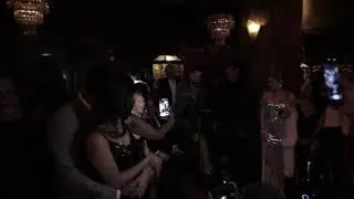 Surpise Pop-Out Cake Burlesque Serenade in Los Angeles at Mambo Craze Cabaret at Cicada Lounge