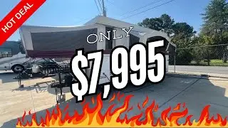 WOW CHECK OUT THIS POP UP CAMPER FOR ONLY $7995!!