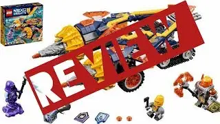 LEGO NEXO Knight Axl's rumble maker review! 70354