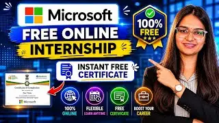 🔥Microsoft Internship 2026 (FREE) | Work From Home + Certificate | No Fees , No Exam | college Vidya