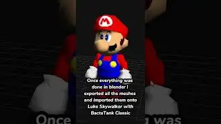 How I Made N64 Mario in LEGO Star Wars The Complete Saga! #modding #legostarwars #mario64