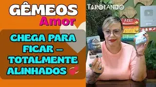 GÊMEOS♊❤️O Amor Que Fica Finalmente Chega 🌺💞✨