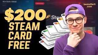 Steam Gift Card code I How to get Free $200 Steam Gift Card Codes  I Steam Gift Card codes giveaway