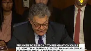 Franken to respond to resignation calls