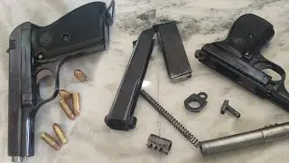 CZ 32 Bore Pistol || Disassemble step