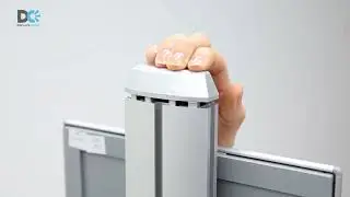 Free-Standing Hand Sanitizer Dispenser with Opti Snap Frame