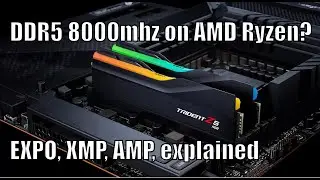 EXPO против XMP на AMD Ryzen | UCLK, MCLK, FCLK объяснили