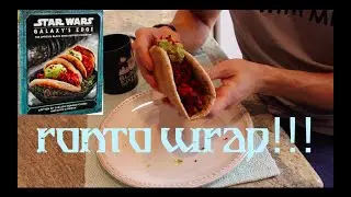 How to make a Ronto Wrap at home! Food from Star Wars Galaxy's Edge Cookbook.