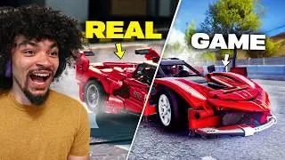 Can We Drift A LEGO Technic Ferrari FXX K FOR REAL?!