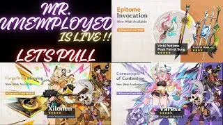 🔴Genshin India Live Varesa & Xilonen Viewers PULL!! 💀& WHIMPERING WAVES RESET ACC. TAKEOVER IN WUWA