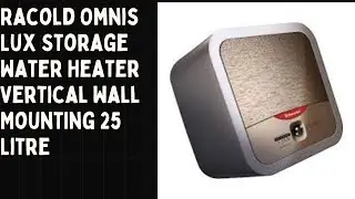 Racold Omnis Lux Storage Water Heater Vertical Wall Mounting 25 Litre #racold #water #electrical