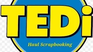 Haul TEDi Scrapbooking.