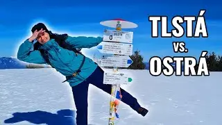 Zimná turistika: Ostrá vs. Tlstá 😅