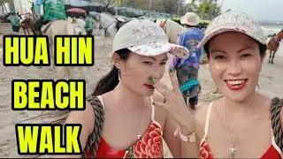 Прогулка по пляжу Хуа Хин 🇹🇭