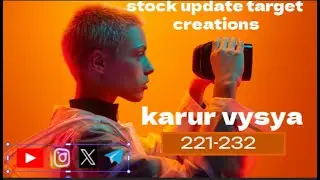KARURVYSIYA BANK UPTREND 227