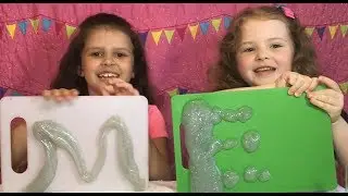 Slime Making with Elmer's Slime Making Kit!