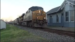 The Rythm of Jointed Rail! Railfanning Along the C&O - 4/23/2019