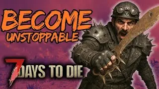 7 days to die Highly overpowered machete build.