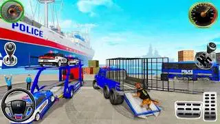 Police Truck Transport Driving Simulator 🚚 Army Vehicles Delivery Game 🚙 Android Gameplay 🖥