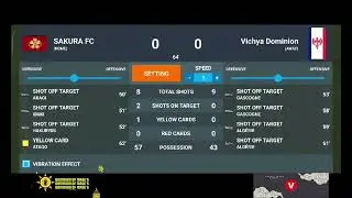 Sakura FC VS Vichya Dominion ~ Liga Pancasila